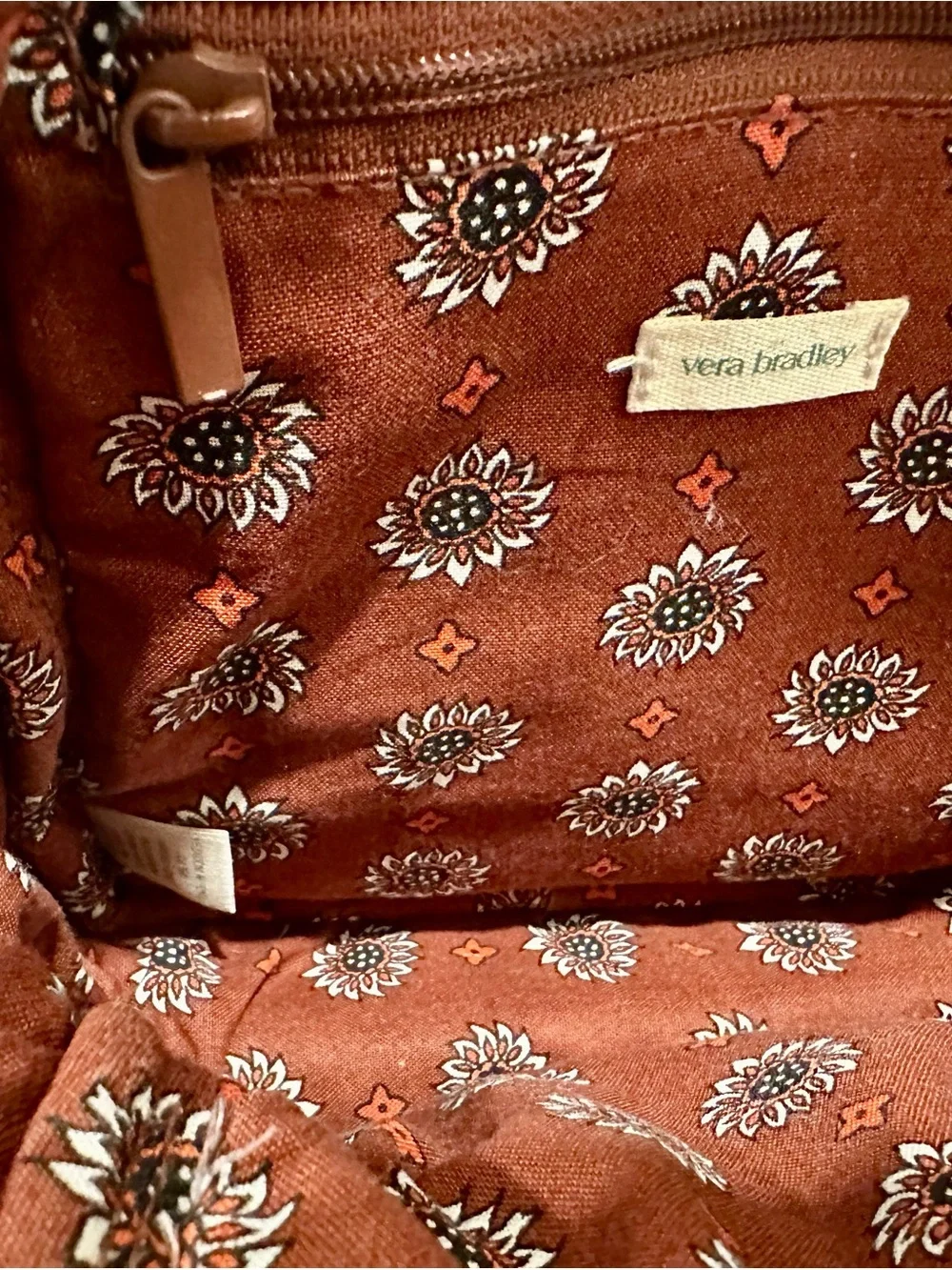 Vera Bradley Quilted Cotton Mini Banbury Backpack - Moorish Pattern